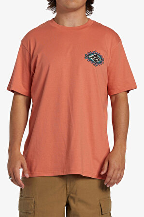 Billabong Crayon Wave Erkek Turuncu T-Shirt ABYZT02255-31555