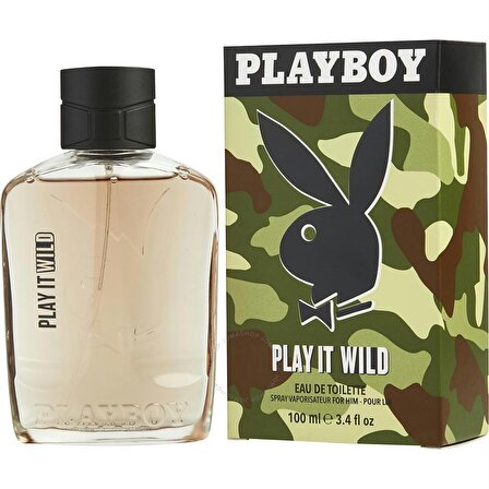 Playboy Play It Wild EDT Çiçeksi Erkek Parfüm 100 ml  