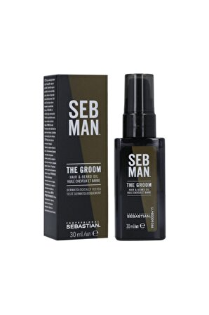 Sebastian Seb Man The Groom Hair & Beard Oil 30ml