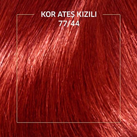 Koleston Kit 77/44 Kor Atesı Kızılı Saç Boyası