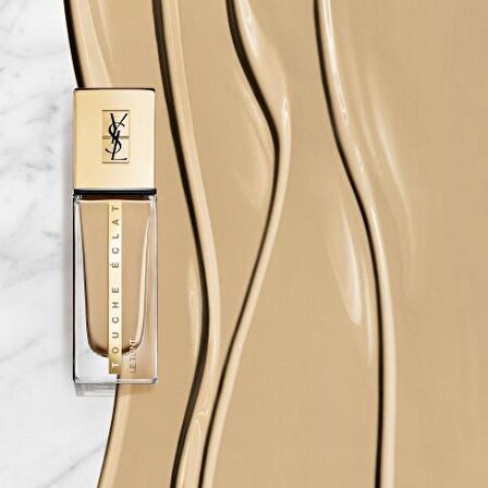Yves Saint Laurent Touche Eclat Le Teint Wear Glow BD30 Warm Almond Fondöten