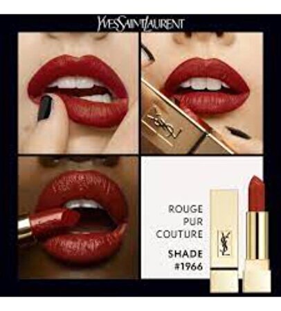 Yves Saint Laurent Rouge Pur Couture Rouge Libre 1966