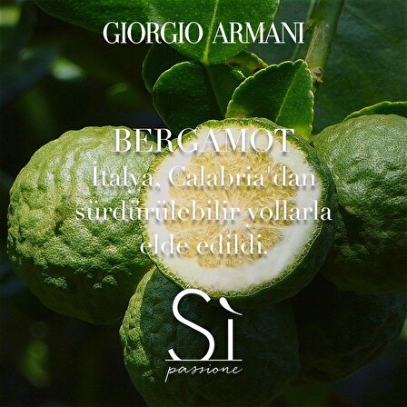 Giorgio Armani Si Passione Eclat EDP Çiçeksi Kadın Parfüm 100 ml  