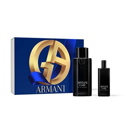 Giorgio Armani Code EDT 125 ml + 15 ml Erkek Parfüm Seti