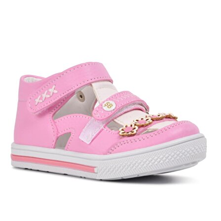 Şiringenç 011 Pembe-Beyaz Comfort Kız Çocuk Günlük Ayakkabı