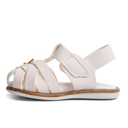 Şiringenç 210105 Beyaz Comfort Kız Çocuk Sandalet