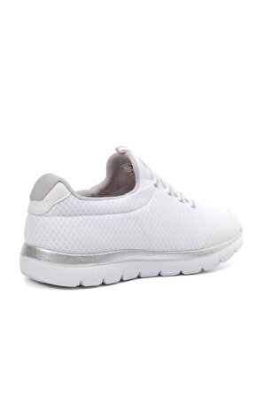 Walkway Flexible Beyaz Comfort Fileli Kadın Yürüyüş Ayakkabısı