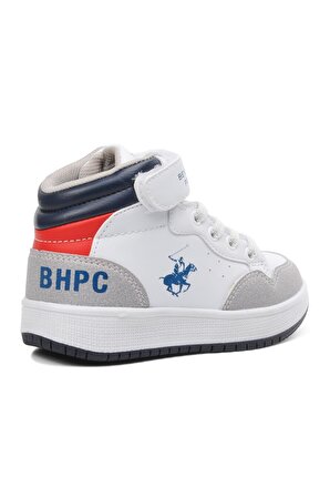 Beverly Hills Polo Club Po-10303 Beyaz Çocuk Bilek Boy Sneaker