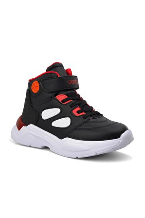 Pepino 985 Siyah-Beyaz-Kırmızı Erkek Çocuk Basketbol Ayakkabısı
