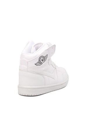 Lambırlent 8070 Beyaz Erkek Bilek Boy Sneaker
