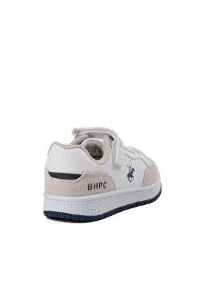 Beverly Hills Polo Club Po-10320-F Beyaz Cırtlı Çocuk Sneaker