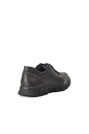 Tardelli 4349 Siyah Büyük Numara Hakiki Deri Erkek Outdoor Ayakkabı