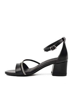 Pierre Cardin PC-52207 Siyah Kadın Abiye Ayakkabı
