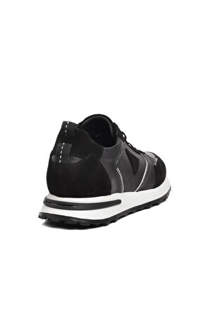 Dr.Flexer 125501 Siyah-Beyaz İçi Dışı Hakiki Deri Erkek Sneaker