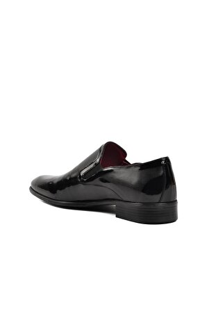 Pierre Loti 9767 Siyah Rugan İçi Dışı Hakiki Deri Erkek Klasik Ayakkabı