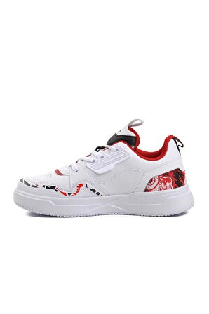 No Fear Nfr-1001 Beyaz-Kırmızı Unisex Sneaker
