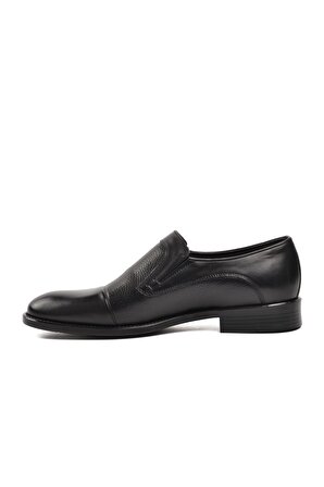 Pierre Loti 9349 Siyah Hakiki Deri Erkek Klasik Ayakkabı
