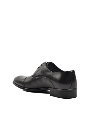 Pierre Loti 1032 Siyah İçi Dışı Hakiki Deri Erkek Klasik Ayakkabı