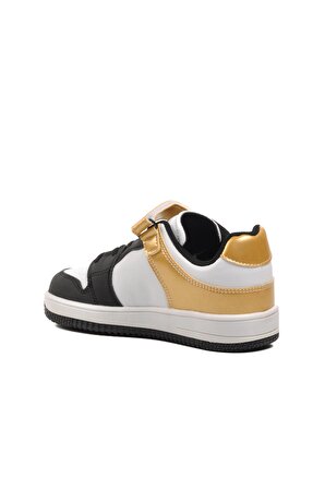 Ayakmod Haykat Kısa-F Gold Cırtlı Unisex Çocuk Sneaker