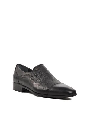 Ayakmod Berenni 283 Siyah Hakiki Deri Erkek Klasik Ayakkabı
