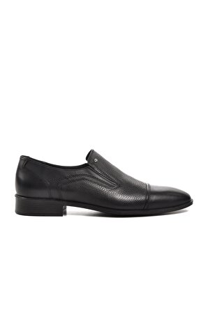 Ayakmod Berenni 283 Siyah Hakiki Deri Erkek Klasik Ayakkabı