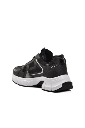 Ayakmod 7450 Siyah-Beyaz Kadın Spor Ayakkabı