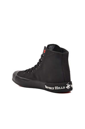 Beverly Hills Polo Club PO-30044 Siyah-Siyah Hi Sneaker