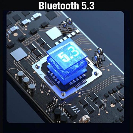 Coofbe Bluetooth Vers.5.3 13mm Diyafram Ultra Hafif Kulakiçi Bluetooth Kulaklık Çift Mikrofonlu Kulaklık