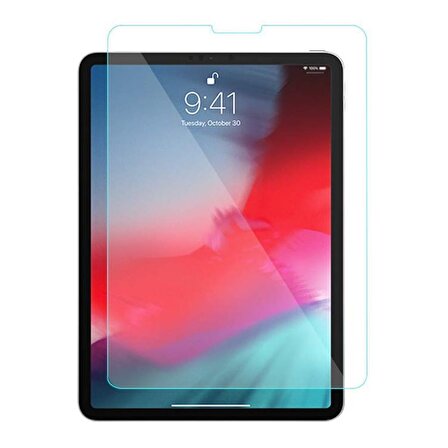 Apple iPad Pro 12.9 2018 2020 2022 Nano Ekran Koruyucu Plastik ve Cam Karışımı