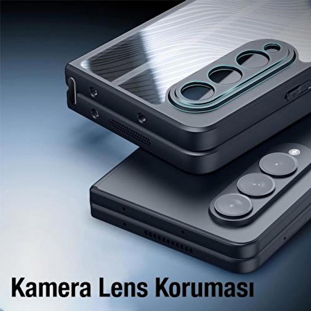 Coofbe Lens Korumalı Mıknatıslı Magsafe Uyumlu Samsung S23 Plus Kılıf PC-TPU Kılıf Parmak İzi Bırakmaz