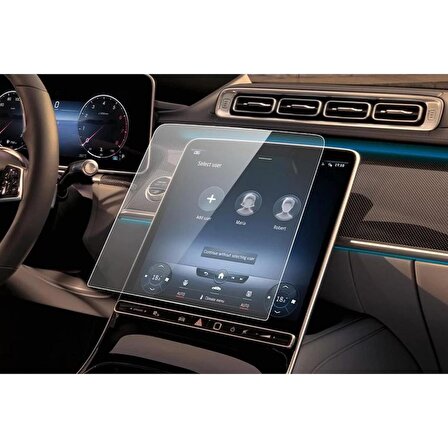 Mercedes EQE 350+12.8 İnç Mat Ekran Koruyucu Multimedya 