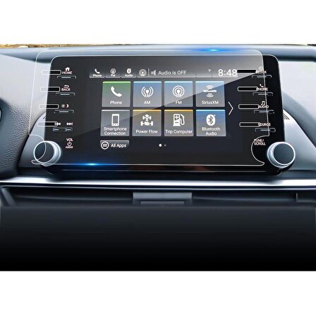 Honda Accord 8 inç Multimedya Ekran Koruyucu Nano Şeffaf