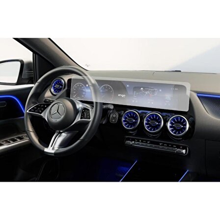 Mercedes CLA 10.25 İnç Mat Ekran Koruyucu Multimedya