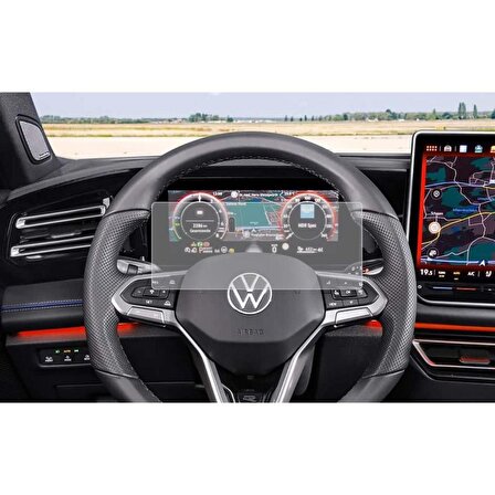 Volkswagen Tiguan 10.25" Dijital Gösterge Mat Ekran Koruyucu