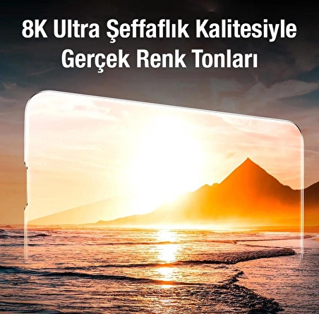 Baseus 8K Ultra Net Parmak İzi Bırakmaz 0.3MM 2 Adet Set iphone 14 Pro Ekran Koruyucu Full Koruma 