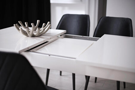 Mercan Modern MDF Yemek Odası Masa Sandalye Takımı