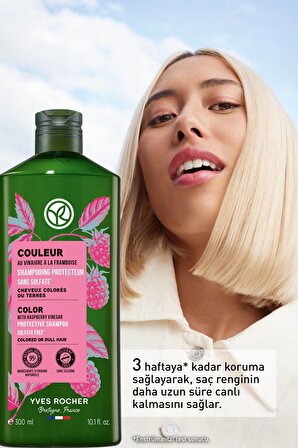 Yves Rocher Boyalı Saçlar Için (couleur) Renk Koruyucu Şampuan - Sülfatsız & Vegan-300 Ml 36177