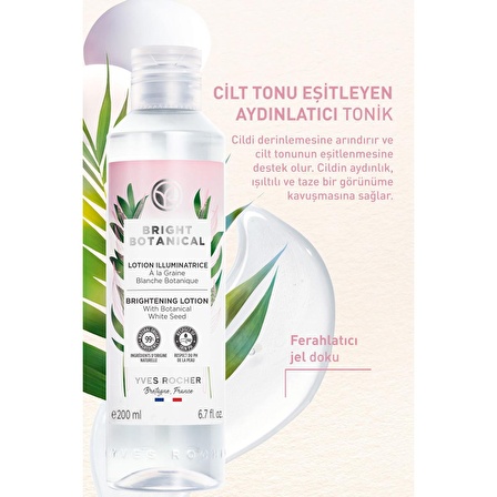 Yves Rocher Leke Ve Kırışık Karşıtı Bitkisel Kompleks Bakım Bright Botanical - Tonik-200ml 43497