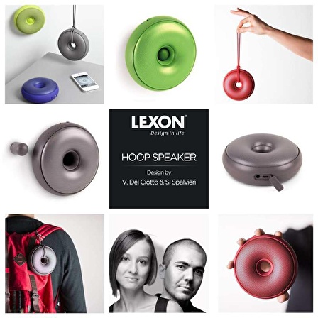 Lexon HOOP Bluetooth Hoparlör Dore