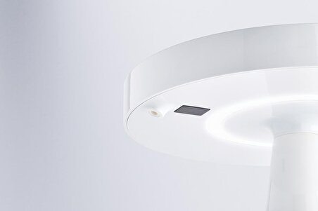 Lexon Mano Sensörlü Aydınlatmalı Dezenfektan Dispanseri Beyaz