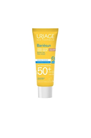 Uriage Bariesun 50+ Faktör Yaşlanma Karşıtı Tüm Cilt Tipleri İçin Renkli Güneş Koruyucu Krem 50 ml