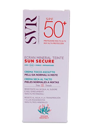 Svr Sun Secure Ecran Mineral Tinted Spf50 60 ML