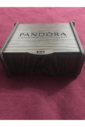 Pandora Tarz, Yeni Sezon 925 Ayar Gümüş Charm Uyumlu Bileklik, Ahşap Kutu Içerisinde