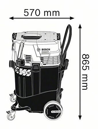 Bosch GAS 55 M AFC Elektrikli Süpürge