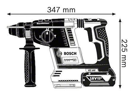 Bosch GBH 18 V-26 Akülü Kırıcı Delici