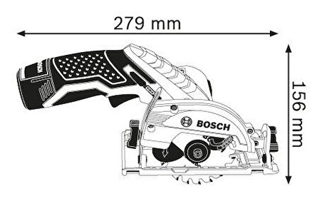 Bosch GKS 12 V-26 Akülü Daire Testere