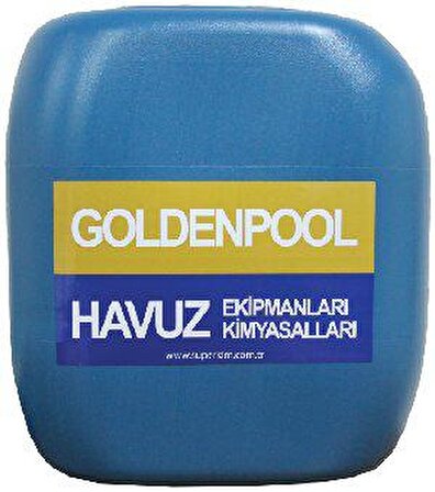 GTX Goldenpool 20 KG Havuz Suyu (Berraklaştırıcı Parlatıcı&Topaklayıcı)