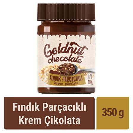 Goldnut Fındık Parçacıklı Krem Çikolata 350 gr