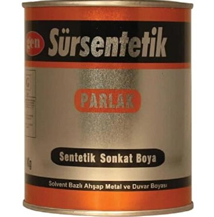 Gen Sür Sentetik Parlak Siyah 3kg