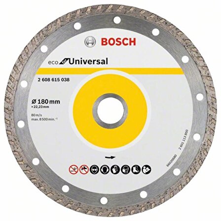 Bosch Elmas Turbo Testere Eco 180 mm 2608615047
